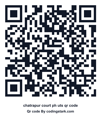 Chatrapur Court Ph UTS QR Code