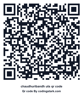 Chaudhuribandh UTS QR Code