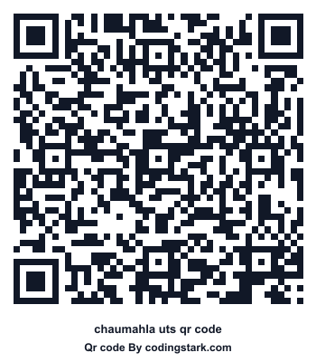 Chaumahla UTS QR Code