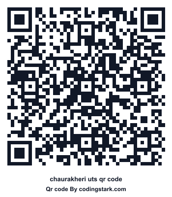Chaurakheri UTS QR Code