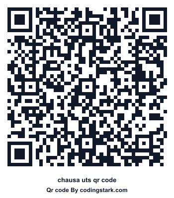Chausa UTS QR Code