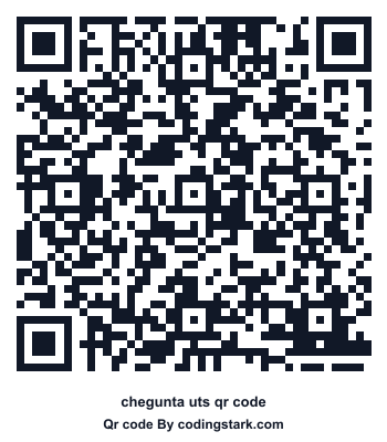 Chegunta UTS QR Code