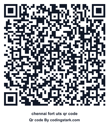 Chennai Fort UTS QR Code