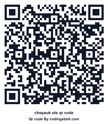 Chepauk UTS QR Code