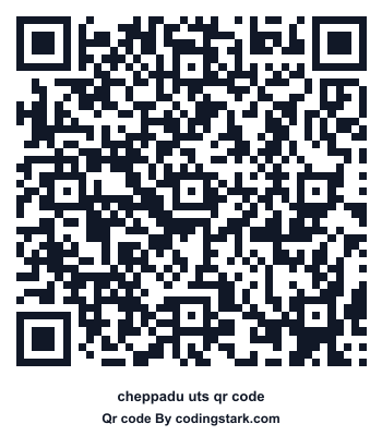 Cheppadu UTS QR Code