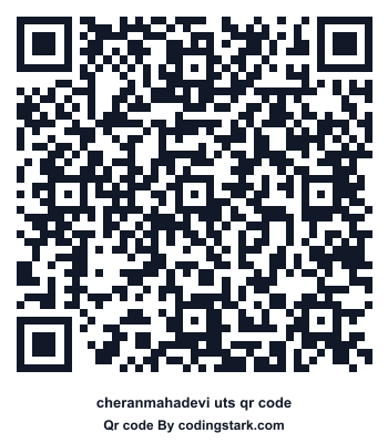 Cheranmahadevi UTS QR Code