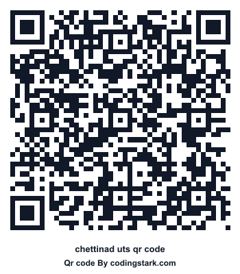 Chettinad UTS QR Code