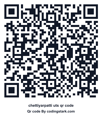 Chettiyarpatti UTS QR Code