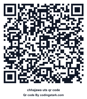 Chhajawa UTS QR Code