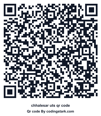 Chhalesar UTS QR Code
