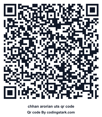 Chhan Arorian UTS QR Code