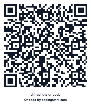 Chhapi UTS QR Code