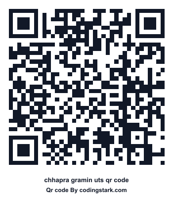 Chhapra Gramin UTS QR Code