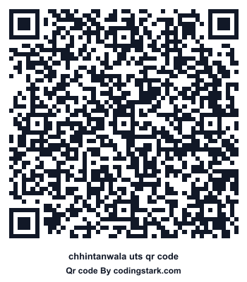 Chhintanwala UTS QR Code