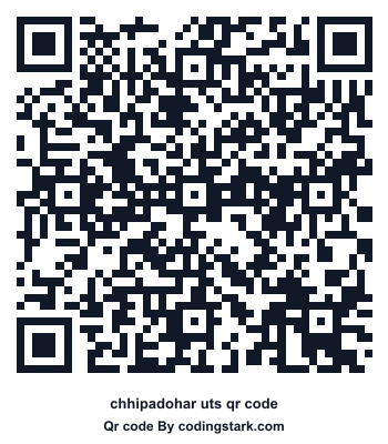 Chhipadohar UTS QR Code