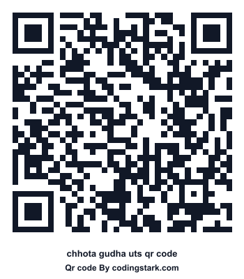 Chhota Gudha UTS QR Code