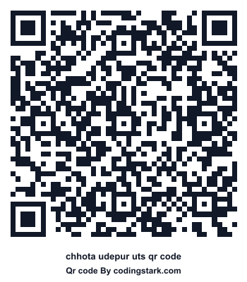 Chhota Udepur UTS QR Code