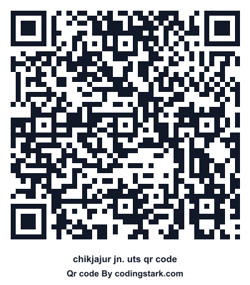 Chikjajur Jn. UTS QR Code