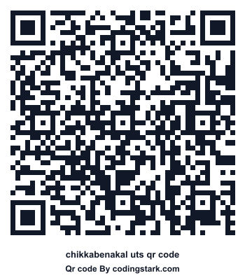 Chikkabenakal UTS QR Code