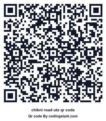 Chikni Road UTS QR Code