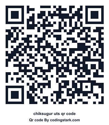 Chiksugur UTS QR Code
