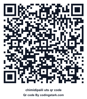 Chimidipaili UTS QR Code
