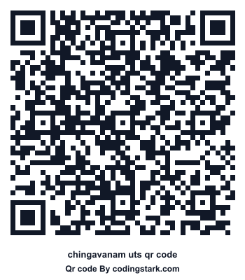 Chingavanam UTS QR Code