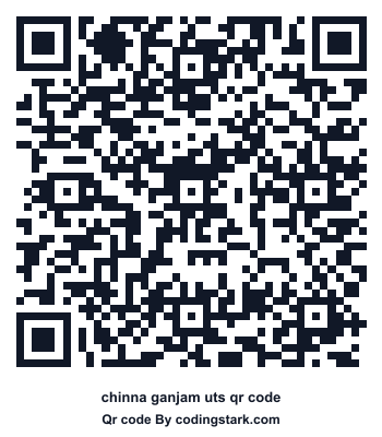 Chinna Ganjam UTS QR Code