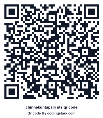 Chinnekuntapalli UTS QR Code