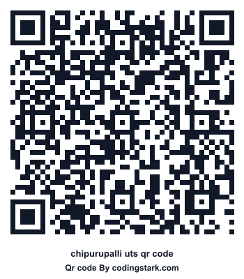 Chipurupalli UTS QR Code
