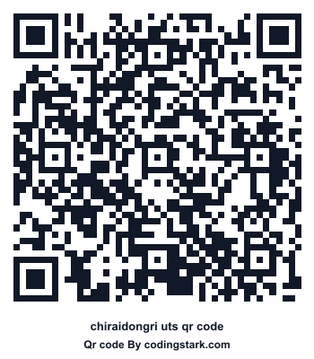 Chiraidongri UTS QR Code
