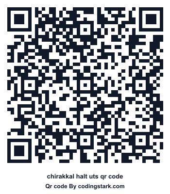 Chirakkal Halt UTS QR Code