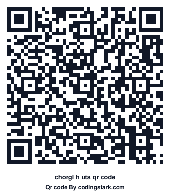 Chorgi H UTS QR कोड