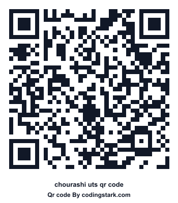 Chourashi UTS QR Code