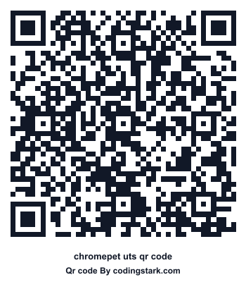 Chromepet UTS QR Code