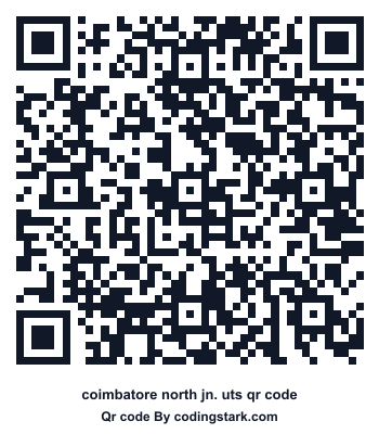 Coimbatore North Jn. UTS QR Code