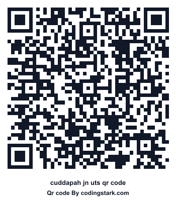 Cuddapah Jn UTS QR Code