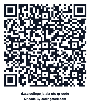 D.a.v.college Jalala UTS QR Code