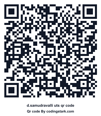 D.samudravalli UTS QR Code