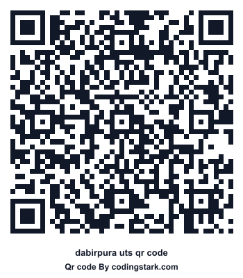 Dabirpura UTS QR Code