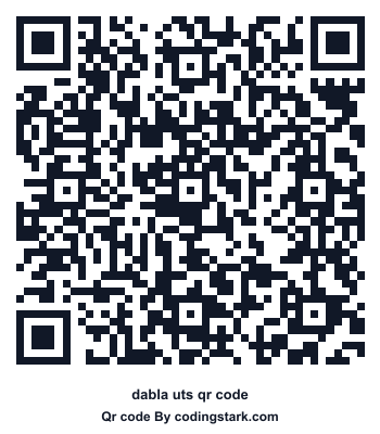 Dabla UTS QR Code