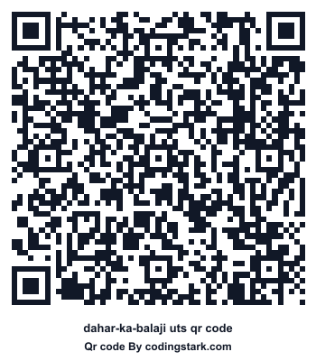 Dahar-ka-balaji UTS QR Code
