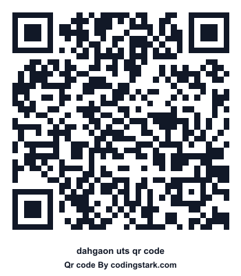 Dahgaon UTS QR Code