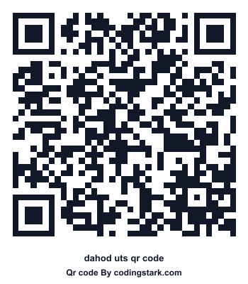 Dahod UTS QR Code