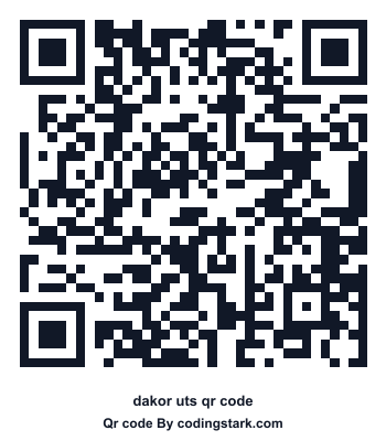 Dakor UTS QR Code