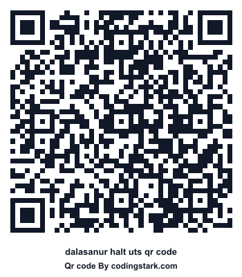 Dalasanur Halt UTS QR Code