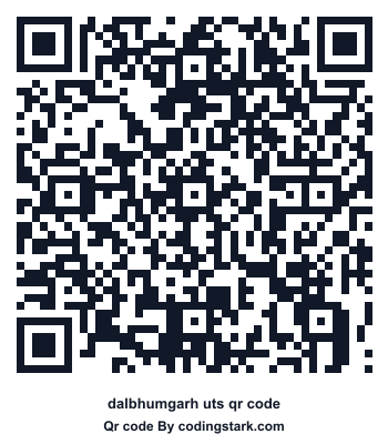 Dalbhumgarh UTS QR Code