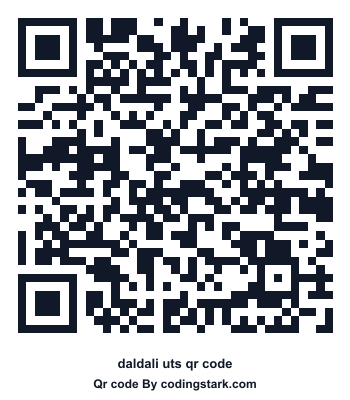Daldali UTS QR Code