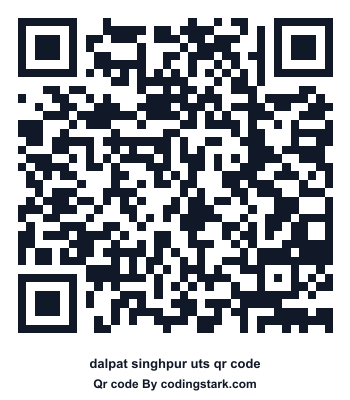 Dalpat Singhpur UTS QR Code