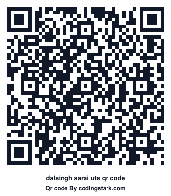 Dalsingh Sarai UTS QR Code